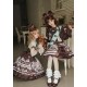 Alice Girl Bear Chocolate Long Sleeve Blouse(1st Pre-Order/3 Colours/Full Payment Without Shipping)